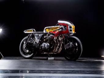 Fotos de Callo Albanese y Gigi Soldano / Honda CB 750 By Vibrazioni Art Desing