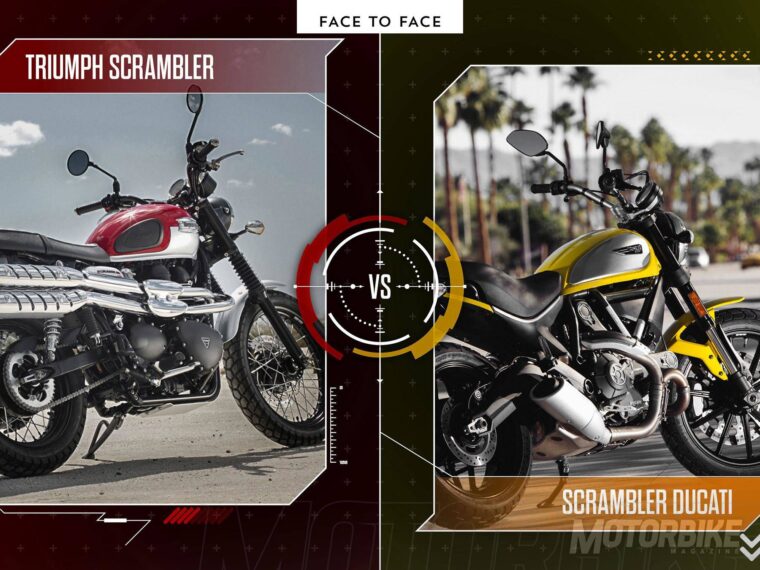 Triumph Scrambler vs. Scrambler Ducati - Motorbike Magazine