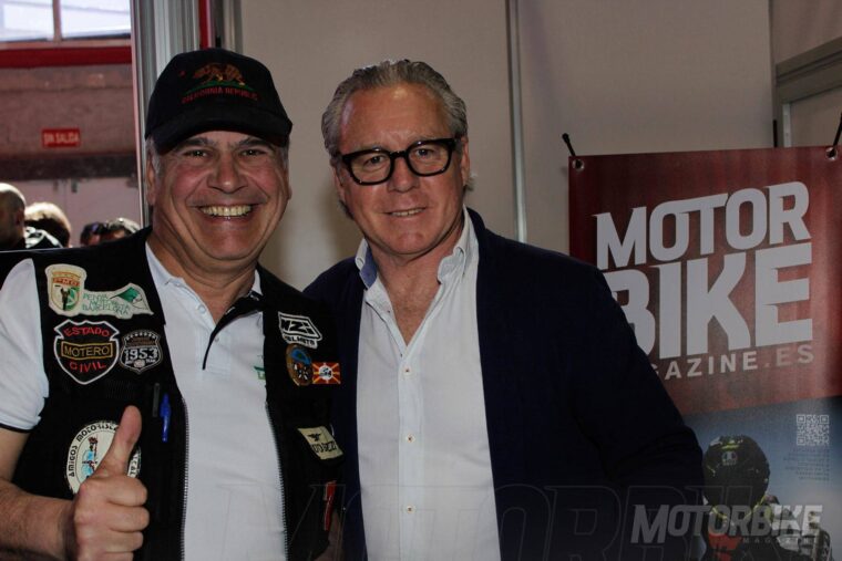 Salón Moto Madrid - Wayne Gardner y El Mudo en Motorbike Magazine