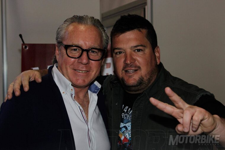 Salón Moto Madrid - Wayne Gardner y Mela Chércoles en Motorbike Magazine