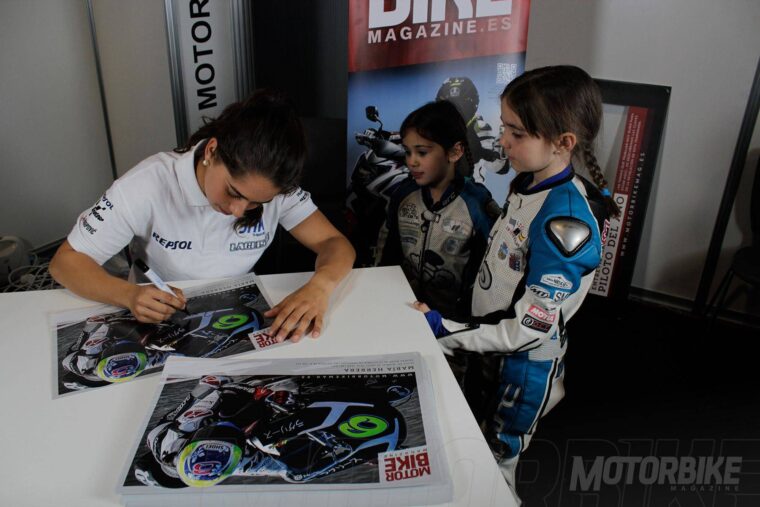 Salón Moto Madrid - María Herrera en Motorbike Magazine