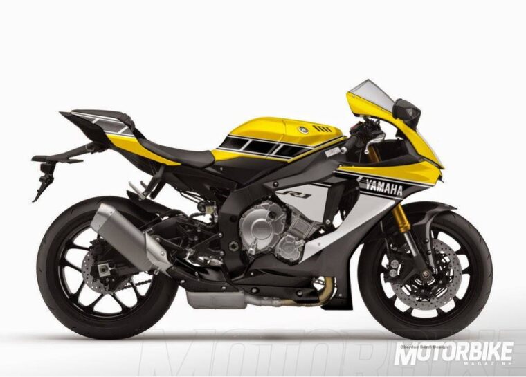 Yamaha YZF-R1 réplica Kenny Roberts y Giacomo Agostini 2 Yamaha YZF-R1 2015 Kenny Roberts