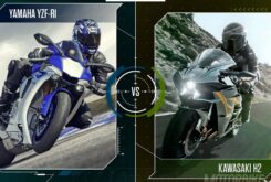 Yamaha yzf-r1 contra Kawasaki ninka H2