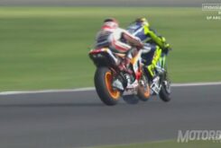 Caida Marc Marquez Valentino Rossi GP Argentina