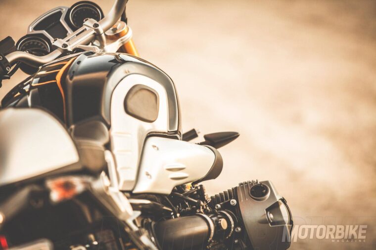 BMW R nineT - Trasera