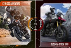 Face to face: KTM 1050 Adventure vs Suzuki V-Strom 1000 - Motorbike Magazine