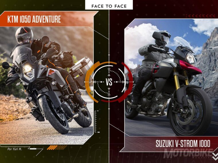 Face to face: KTM 1050 Adventure vs Suzuki V-Strom 1000 - Motorbike Magazine
