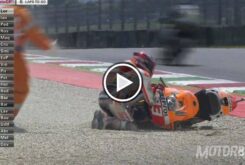 Marc Marquez caida MotoGP Mugello 2015