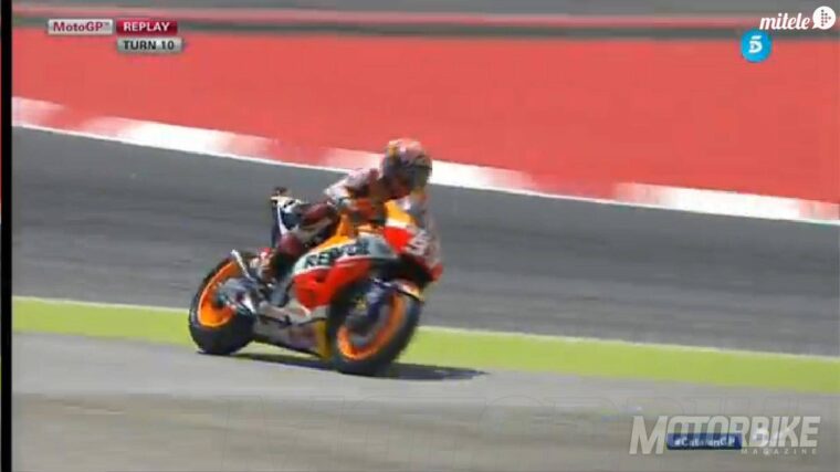 Marc Marquez 2015 caida Montmelo