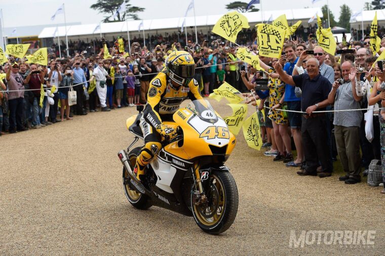 Valentino Rossi - Goodwood Festival - Motorbike Magazine