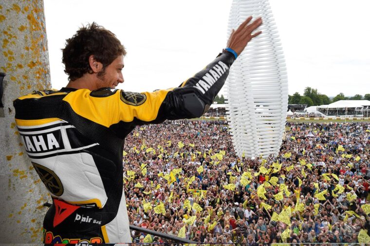 Valentino Rossi - Goodwood Festival - Motorbike Magazine
