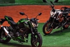 Comparativa Kawasaki 300 KTM Duke 390