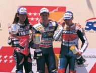 Podio 500cc Jarama 1998 Carlos Checa