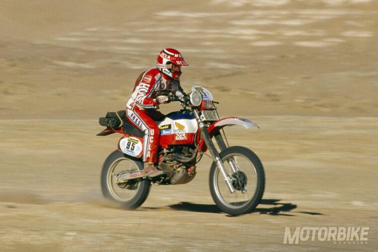 1982 Paris Dakar - Cyril Neveu - Honda 500 XRR