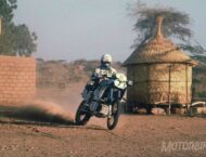 1986 Paris Dakar - Cyril Neveu - Honda NXR750 Africa Twin