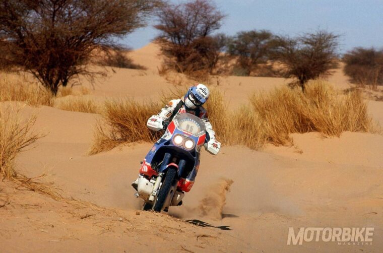 1987 Paris Dakar - Cyril Neveu - Honda NXR750 Africa Twin