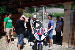 Así fue la entrega de la moto de Dani Rivas 18 Dani Rivas Aleix Pol Espargaro entrega moto