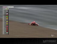 MotoGP Silverstone 2015. Caída de Marquez; el título de Rossi está más cerca 9 Marc Marquez Caida Silverstone MotoGP 2015