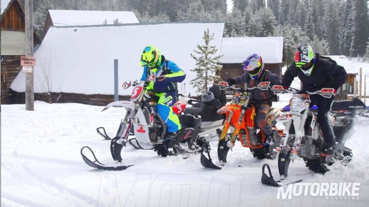 Red Bull Snow Bike