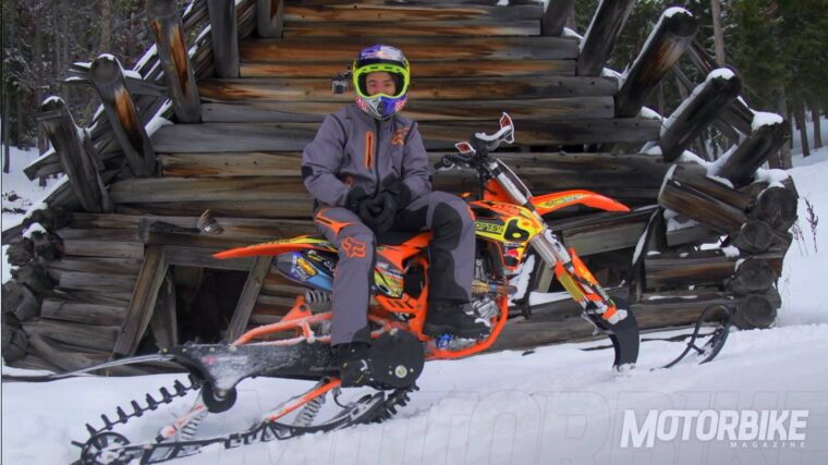 Red Bull Snow Bike