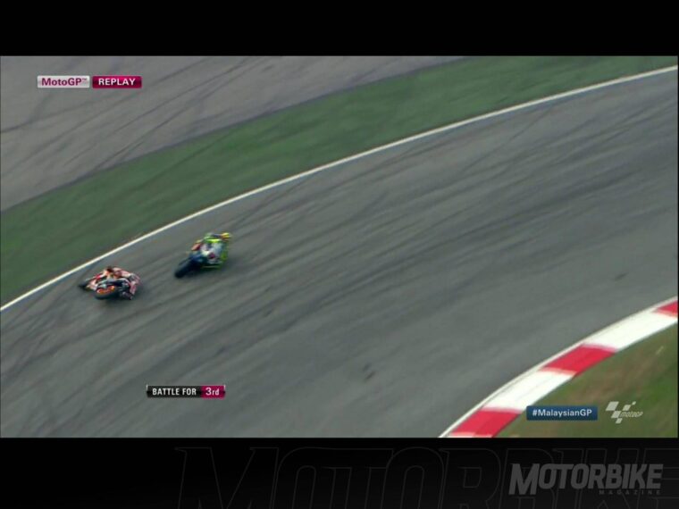 Rossi Marquez 2015 MotoGP Malasia Carrera14