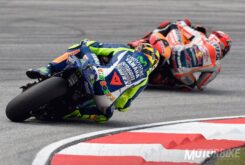 La expansión de una nube tóxica 16 VR46 MM93 Malasia 2015