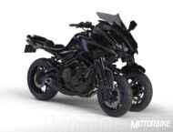 Yamaha MWT-9: la versión trirueda de la MT-09 7 Yamaha MWT9 5