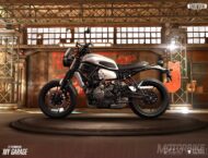 Yamaha XSR Motorbike Magazine Edition