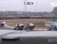 Carrera Kawasaki H2R vs. Superbikes de los 80 8 Kawasaki H2R vs Superbikes 1980 carrera 005