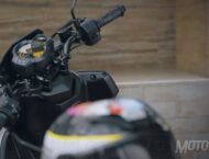 Valentino Rossi y el nuevo Yamaha Aerox 125 LC 2016 16 Valentino Rossi Yamaha Aerox 125 LC 2016