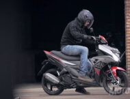 Valentino Rossi y el nuevo Yamaha Aerox 125 LC 2016 18 Valentino Rossi Yamaha Aerox 125 LC 2016