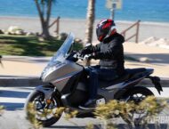 Honda Integra 750 2016 prueba