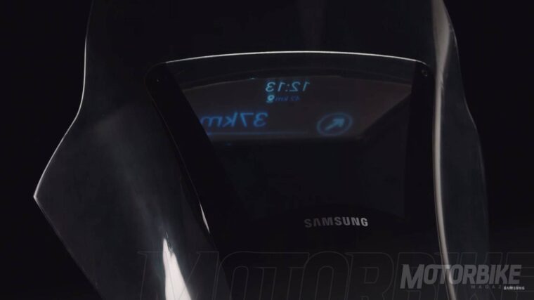 Samsung pantalla inteligente Yamaha Tricity 011