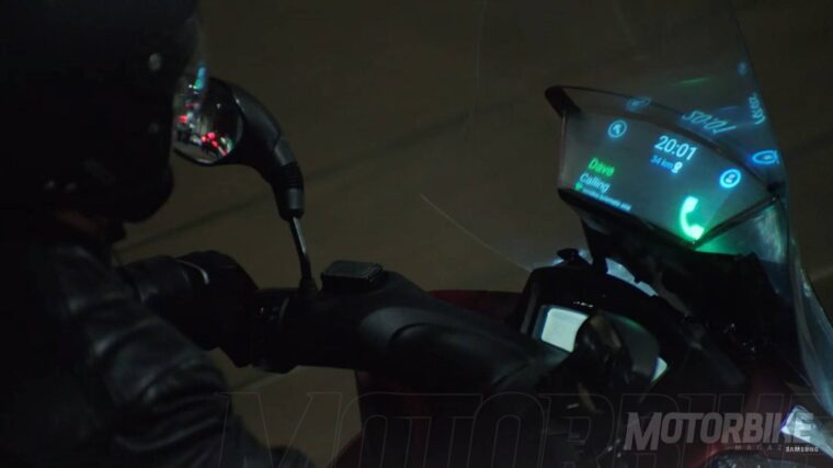 Samsung pantalla inteligente Yamaha Tricity 04