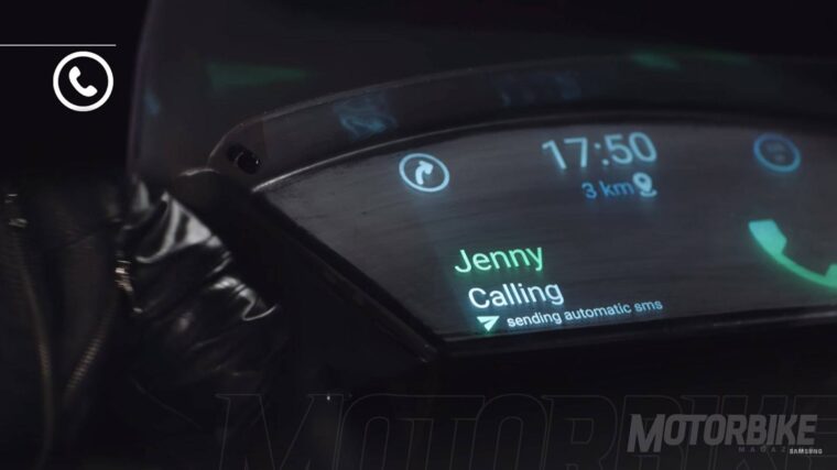 Samsung pantalla inteligente Yamaha Tricity 07