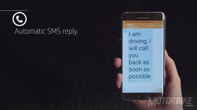 Samsung pantalla inteligente Yamaha Tricity 08