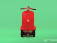 Zero Scooter: El primer 'Segway' inspirado en la Vespa GS 150 4 Vespa Segway Ninebot12