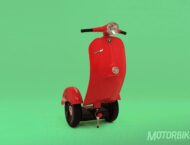 Zero Scooter: El primer 'Segway' inspirado en la Vespa GS 150 11 Vespa Segway Ninebot13
