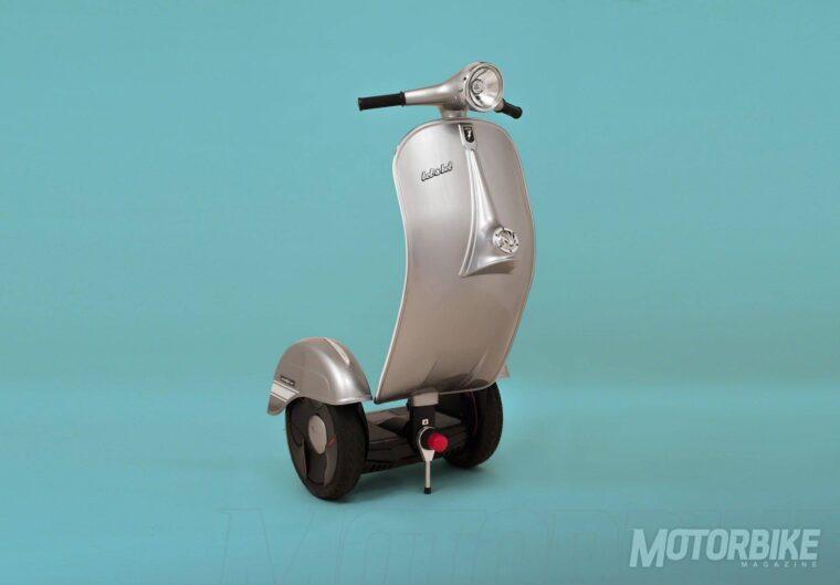 Zero Scooter: El primer 'Segway' inspirado en la Vespa GS 150 2 Vespa Segway Ninebot7