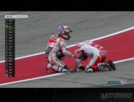 Caida Dani Pedrosa Andrea Dovizioso Austin 001