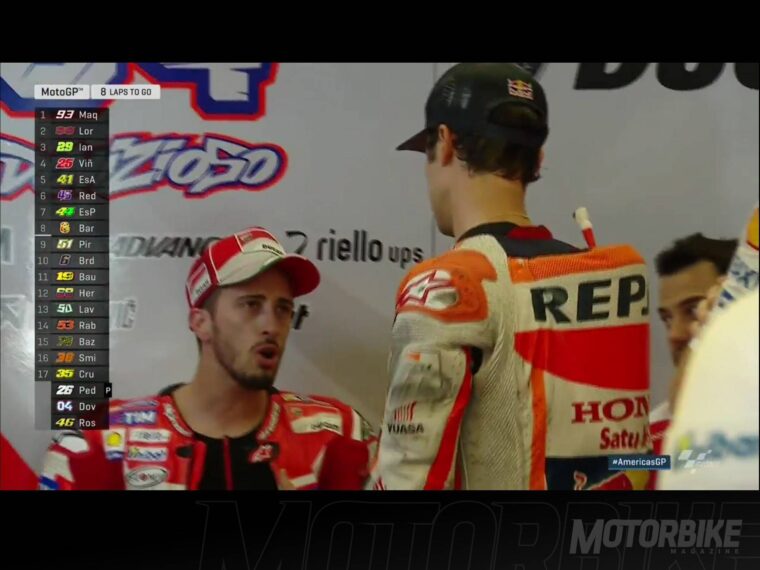 Caida Dani Pedrosa Andrea Dovizioso Austin 015