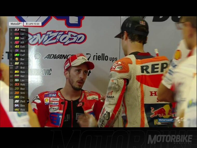 Caida Dani Pedrosa Andrea Dovizioso Austin 016