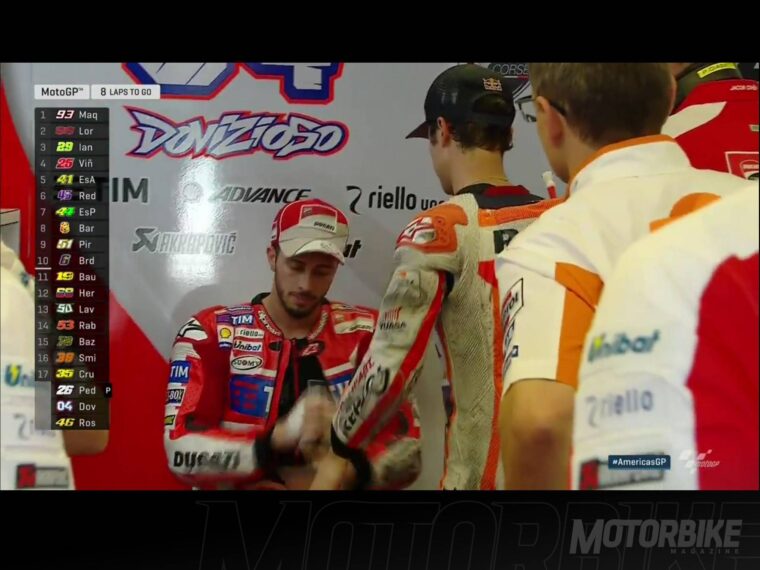Caida Dani Pedrosa Andrea Dovizioso Austin 017
