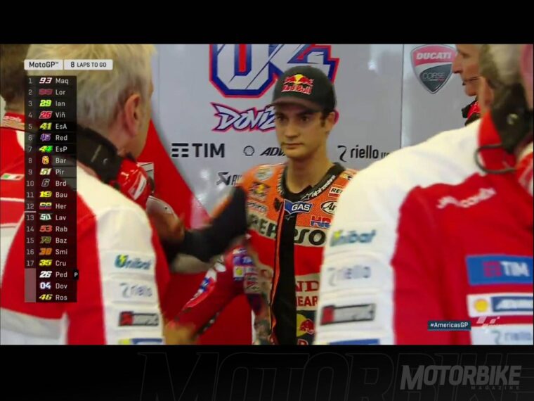 Caida Dani Pedrosa Andrea Dovizioso Austin 020