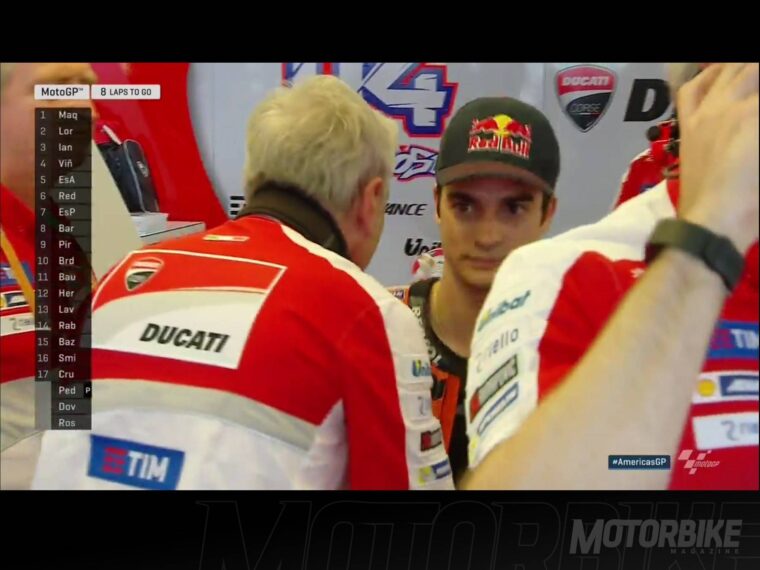 Caida Dani Pedrosa Andrea Dovizioso Austin 021