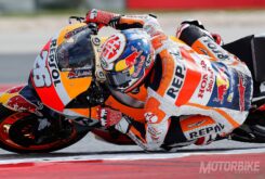 Dani Pedrosa: «Tengo que llevar la misma presión en los neumáticos que tíos que pesan casi 85 kg» 18 MotoGP Austin 2016 Dani Pedrosa