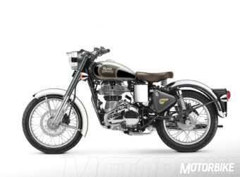 Royal Enfield: Cinco nuevos colores para la gama 2016 5 royal enfield Classic Chrome 500 Graphite