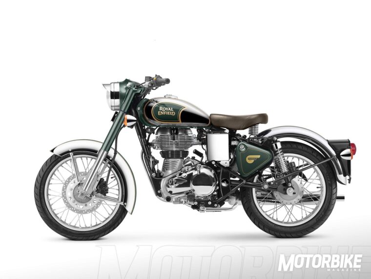 royal enfield Classic Chrome 500 Green