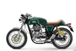 Royal Enfield: Cinco nuevos colores para la gama 2016 11 royal enfield GT Continental 535 Green