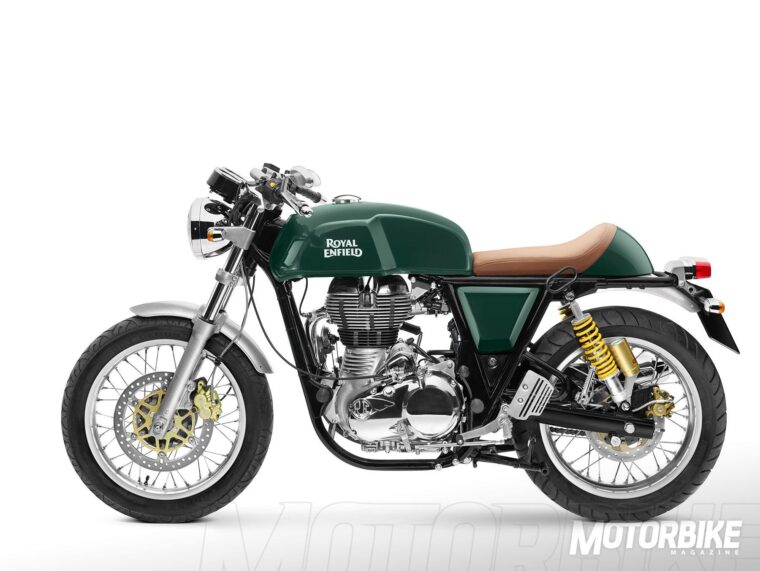 royal enfield GT Continental 535 Green